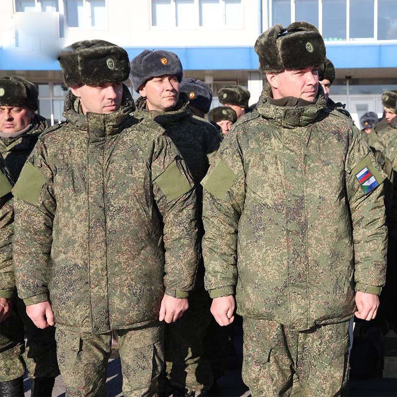 热反射俄罗斯防寒服男冬季军大衣