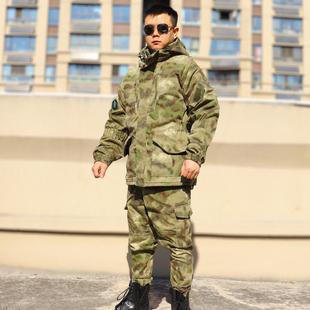 新款俄军特种兵GORKA-5作战服套装俄罗斯郭卡5加绒保暖防寒棉服冬