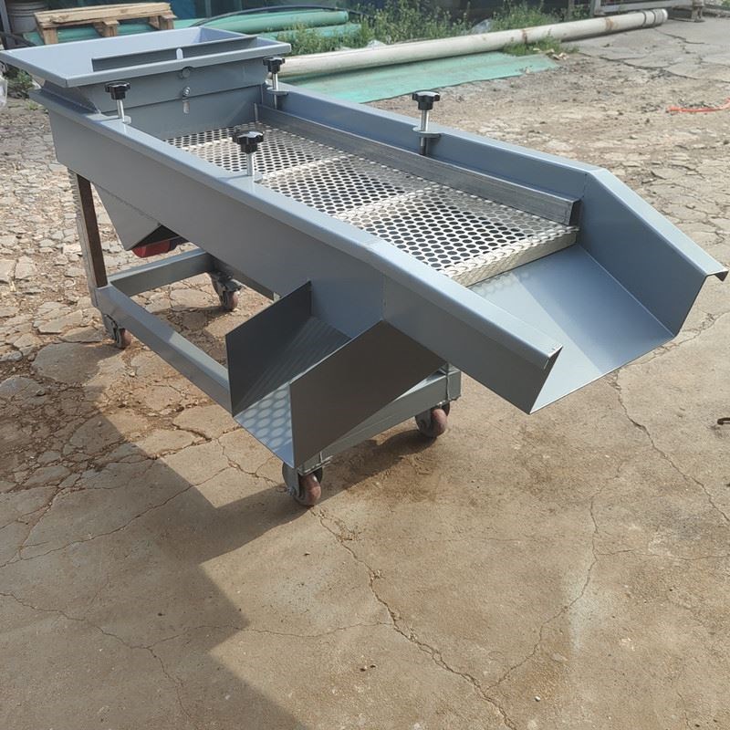 振动筛选机震动j筛机小型振动筛工业筛选机分离塑料颗粒定做不锈