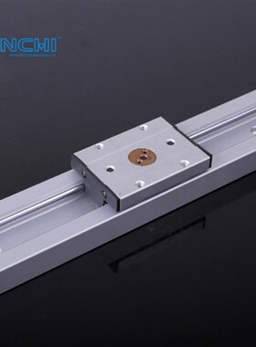 内置双轴心直线导轨kSGR10 15 20 25N  35滚轮锁紧滑块光轴滑轨