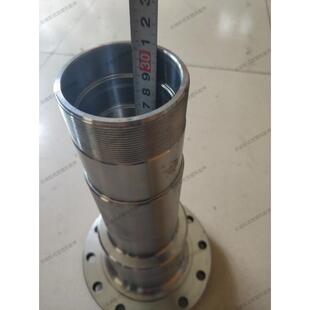 9双驱前桥前后半轴套管 远山海华轮式 挖土机765 前传动轴头 775