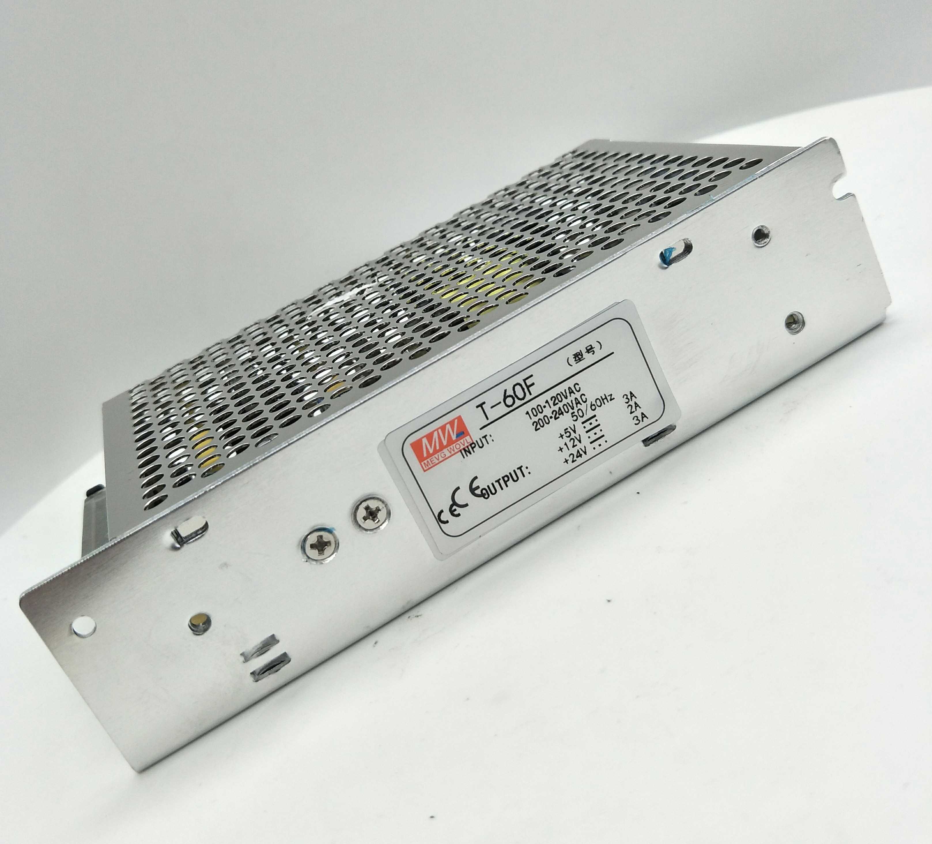 T-60F三组输出24V3A12V2A5V3A直流数控机床咖啡机饮料机通用电源