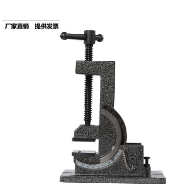 导杆台夹夹钳夹具小台钳桌钳调节钻床平口钳斜度小型角度桌面家用