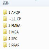 PPAP 五大工具六大工具模板及培训APQP SPC MSA CP包会 FMEA