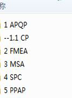 五大工具六大工具APQP/FMEA/MSA/SPC/MSA/PPAP/CP可做真报告