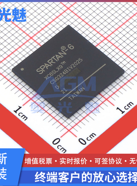 XC6SLX9-2CSG324I BGA-324 可编程逻辑器件(CPLD/FPGA)芯片 IC