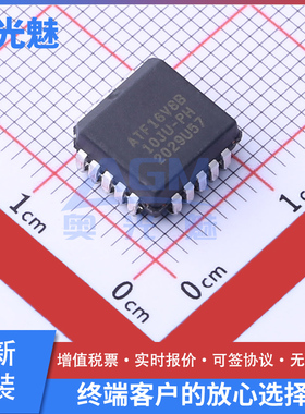原装 ATF16V8B-10JU PLCC-20 EEPLD 可编程逻辑器件(CPLD/FPGA)