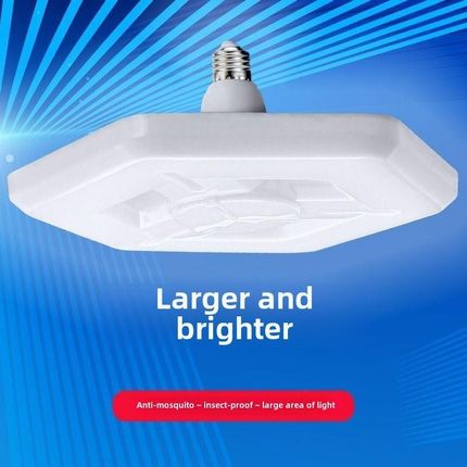 雪花Led飞碟灯泡家用E27螺旋超亮大功率节能灯白光照明