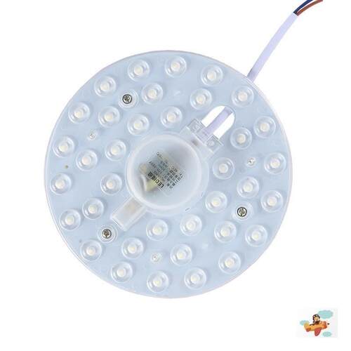 。LED灯管圆形环形蝴蝶型吸顶灯四针4卧室2d化妆室厨房方三基色节