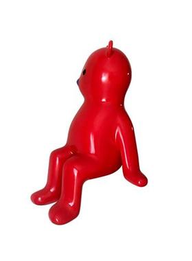 网红占占兔子pupu熊雕塑户外商场大型玻璃钢卡通熊落地装饰大摆件