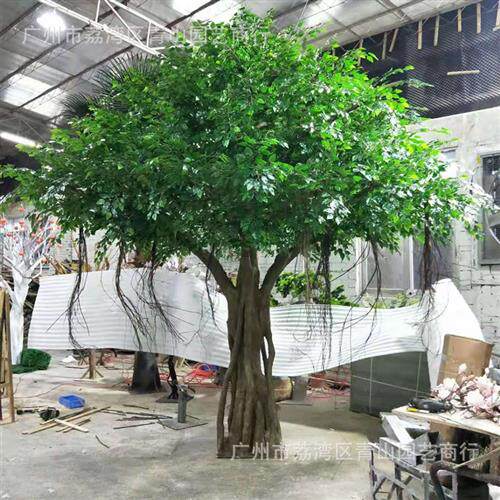 室外装饰树高级仿真榕树专业厂家生产仿真树价廉物美货期快