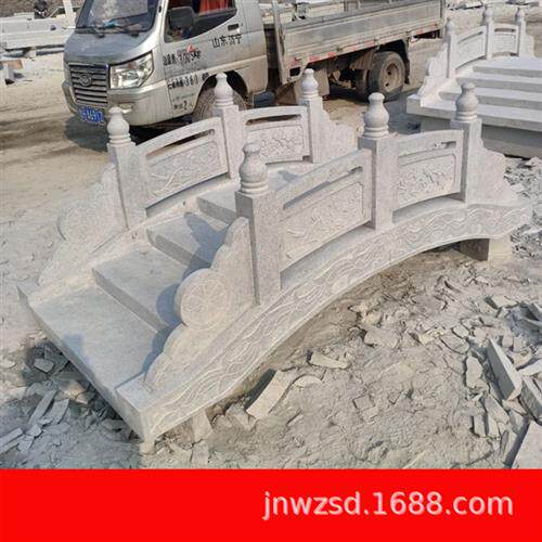 石材小桥别墅小型石桥雕塑哪里制作园林石刻流水桥多少钱