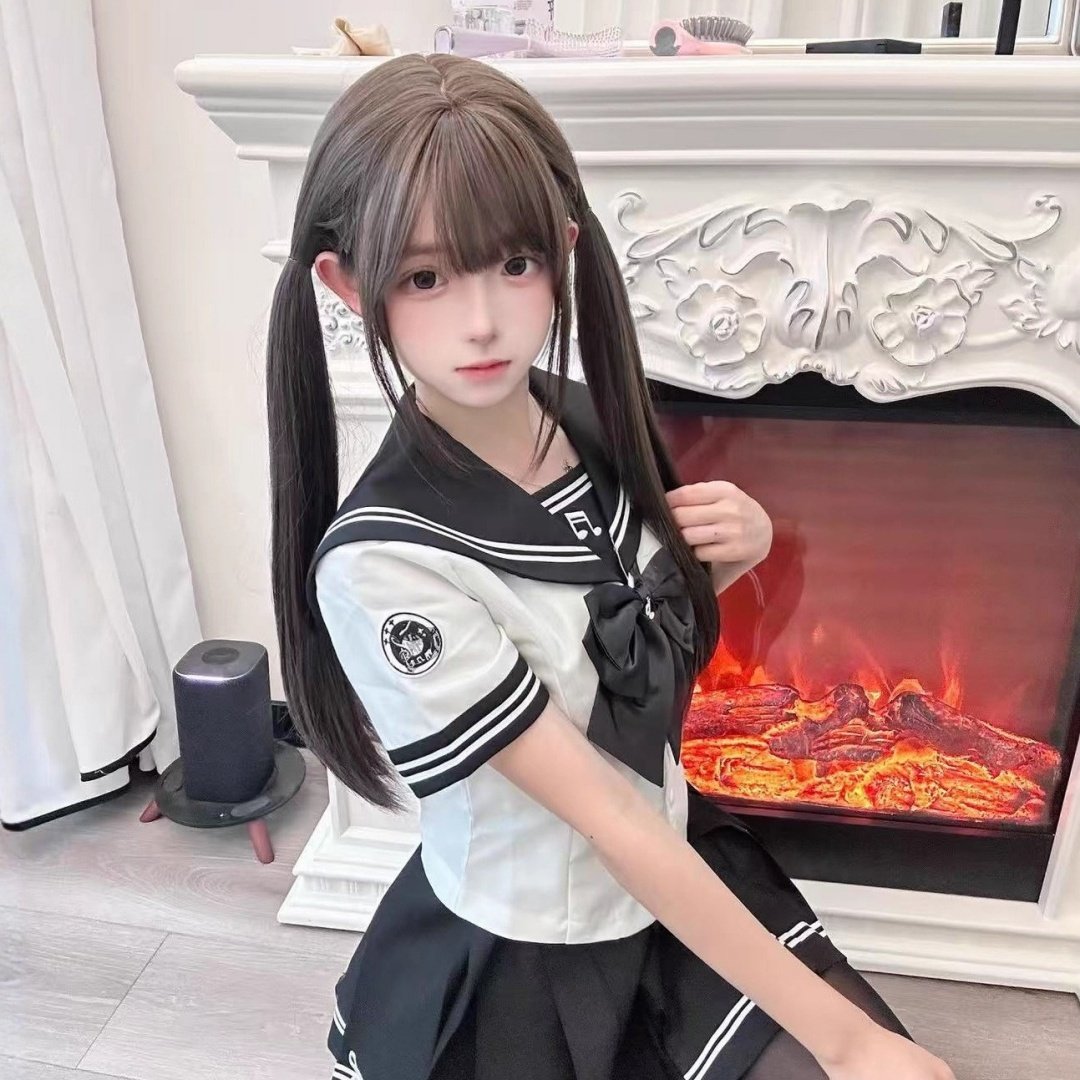 糯叽小咪假发女冷棕色lolita长直发双马尾60cm校园甜妹jk全头套,美发护发/假发,日常整顶假发,淘宝优惠券,粉丝福利购,淘宝优惠卷