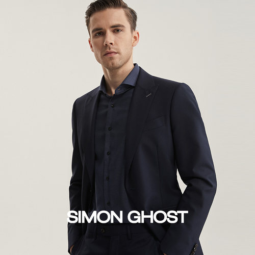 SIMONGHOST纯羊毛西服套装商务