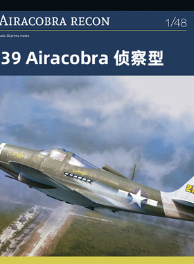 天易模型 Arma拼装飞机 40013 P-39 Airacobra 侦察型 1/48