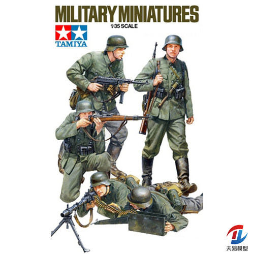 田宫塑料拼装模型静态兵人