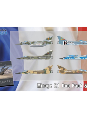 天易模型 Special Hobby 72414 幻影 Mirage F.1 双机限定版 1/72