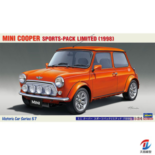 天易模型 长谷川拼装模型 1/24 MINI COOPER 运动限定款 21157