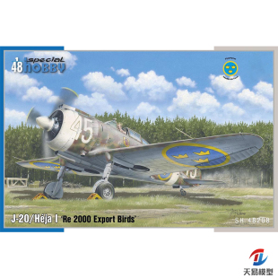 天易模型 Special Hobby 48208 J-20/Héja I Re 2000 战斗机