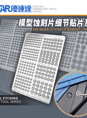 天易模型 优速达 80036 高达敢达钢弹蚀刻片改件 推进器及关节