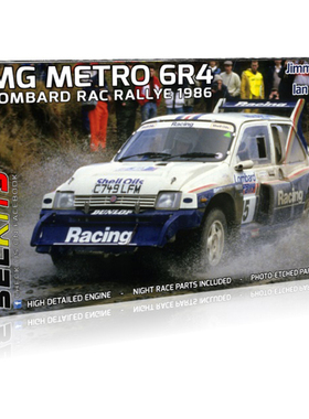 天易模型 Belkits BEL016 1/24 MG Metro 6R4 1986 英国拉力赛