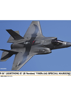 天易模型 长谷川拼装模型 02499 1/72 F-35B战斗机 VMFA-242中队
