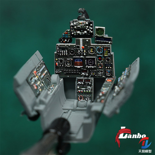 天易 Lanbo3D彩色座舱仪表 48178 歼-7PG/7B/7C/7D系列 配小号手