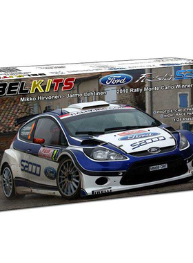 天易模型 Belkits BEL002 1/24 福特FIESTAS2000 蒙特卡洛站 2010