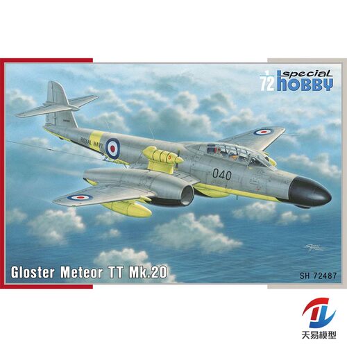 天易模型 Special Hobby SH72487 流星 Meteor TT Mk.20 1/72