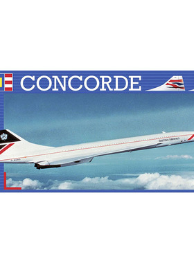 天易模型 Revell/利华拼装飞机 04257 协和式客机模型 1/144