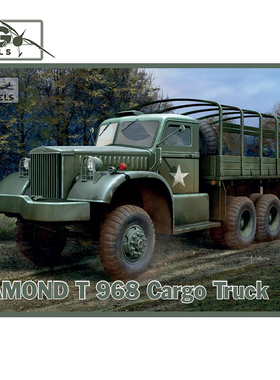 天易模型 IBG拼装战车 72019 DIAMOND T 968 运输卡车 1/72