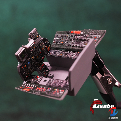 天易 Lanbo3D彩色座舱仪表 48181 歼-8IID/8IIF战斗机 配小号手