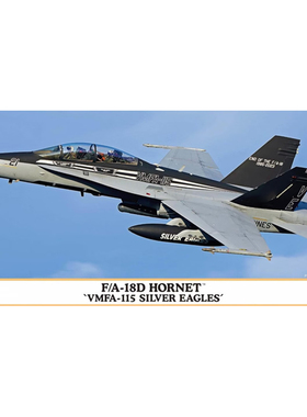 天易模型  长谷川拼装模型 02497 1/72 F/A-18D 大黄蜂“VMFA-115