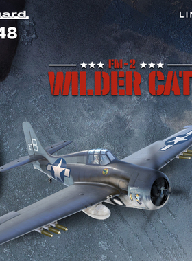 天易模型 牛魔王拼装飞机 11175 FM-2 Wildcat 野猫 限定版 1/48
