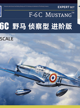 天易模型 Arma拼装飞机 70040 F-6C 野马 侦查型 进阶版 1/72