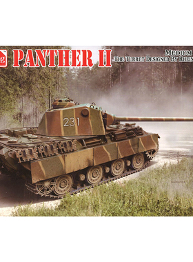 天易模型 Amusing 35A040 1/35 黑豹2中型坦克莱茵金属炮塔