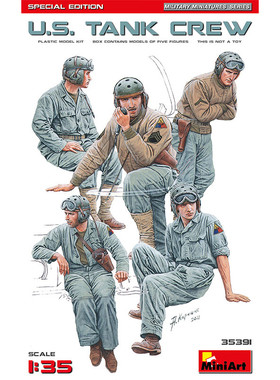 天易模型 Miniart 35391 1/35 美国坦克兵特别版