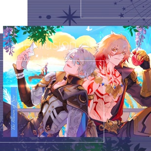 寄售现货 崩坏星穹铁道 白厄x万敌 《The Illusion of Now》by 飘