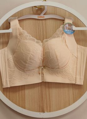 香蜜闺秀25112031新款B杯莫代尔五排扣无钢圈加宽调整聚拢文胸罩