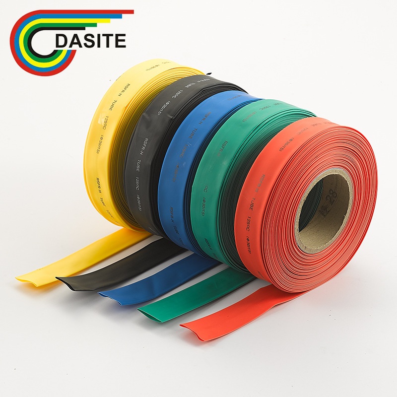 厂家供应 1KV1MM热缩管彩色1-2.5mm 彩色电缆套管PE阻燃绝缘套管