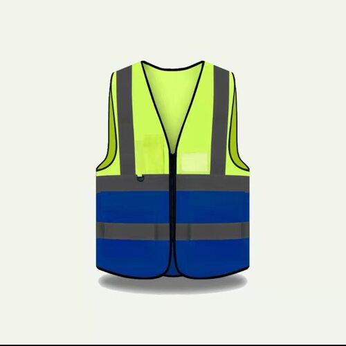 反光安全背心马甲施工地荧光衣环卫工人交通骑行安全服定 制 印字