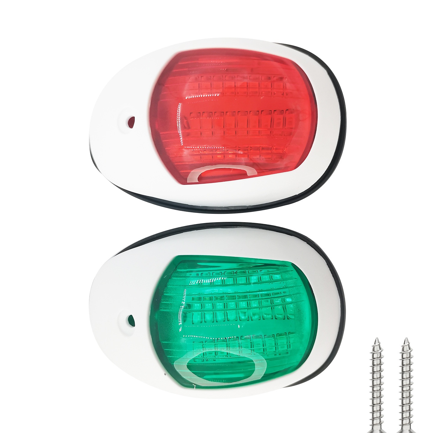 12-24V白的左右舷灯98*55*35mm船用游艇用五金配件LED艾硕/ISURE