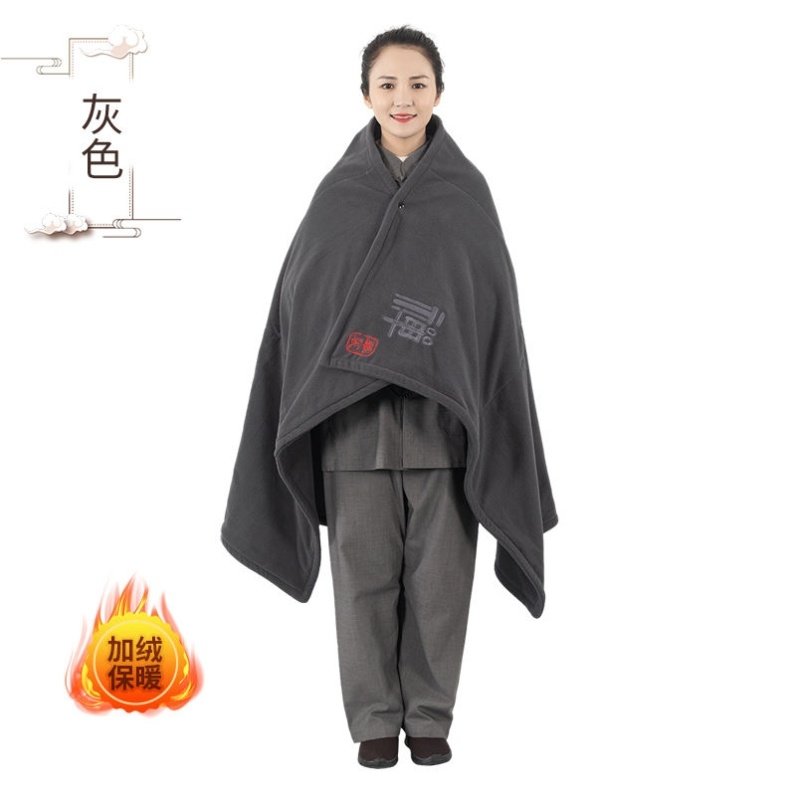 特卖打坐披风坐禅观音斗篷秋冬季保暖僧服男女毛呢居士禅修盖毯护,男装,其他民族服装,淘宝优惠券,粉丝福利购,淘宝优惠卷