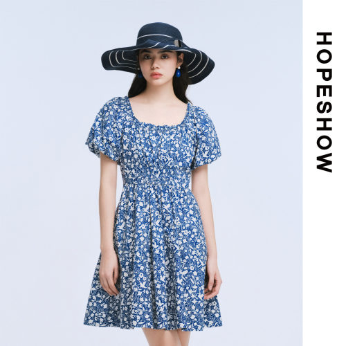 【来了就好】HOPESHOW/红袖连衣裙89125171614