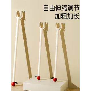 日本进口晾衣杆叉丫撑衣架家用可伸缩晒挂取衣服一体加长款挑衣头