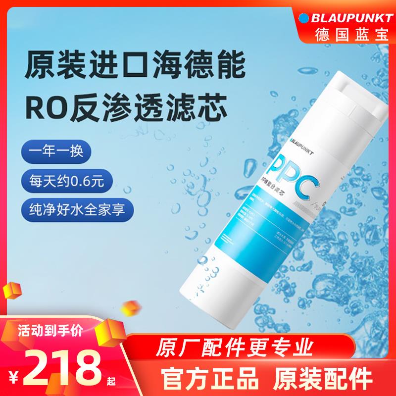 德国蓝宝家用直饮净水器ppc覆合滤芯dm01瞬热饮水机滤芯原装配件
