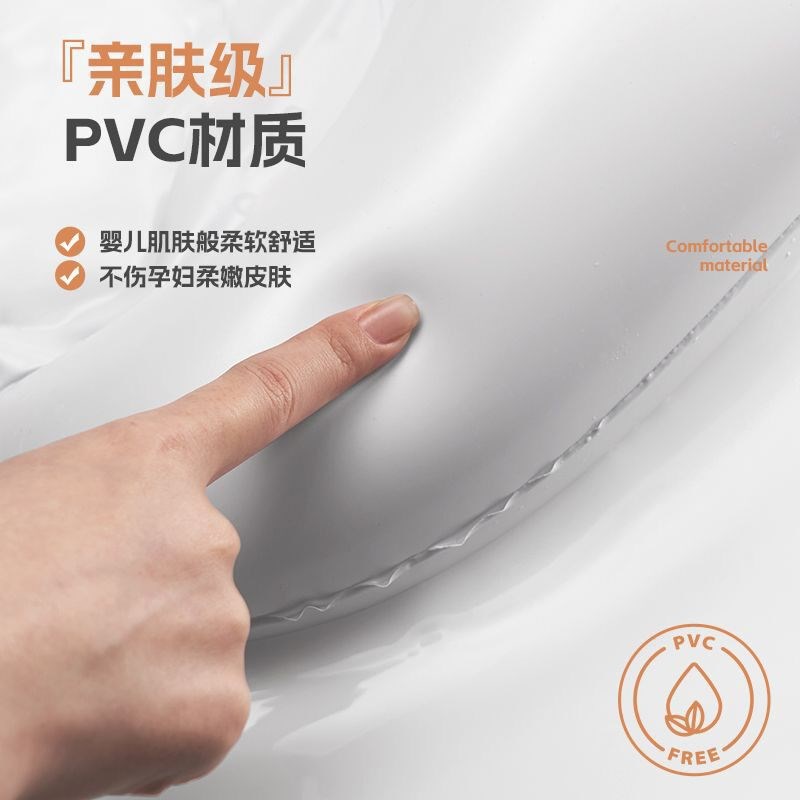 速发家用充气洗头盆孕妇老人床上便携洗头槽可折叠收纳床边躺着洗