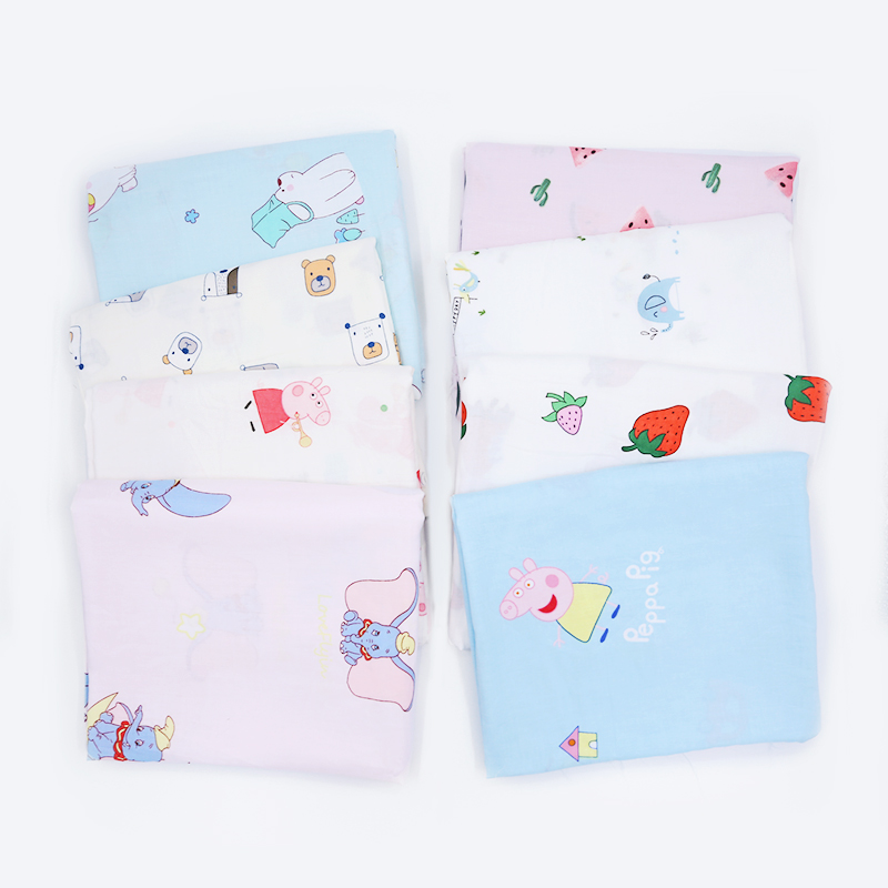 速发双层纱布布料2宝全棉面料宝.5类a米床品四件套包被布