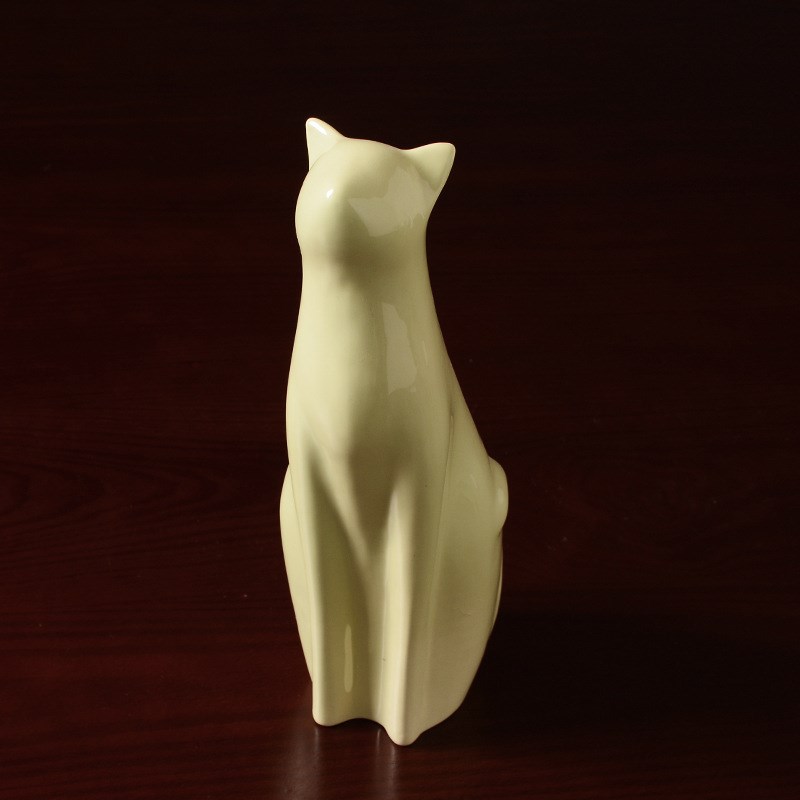 速发猫摆件陶瓷工艺品创意客柜电装厅桌面房间家居视饰品简约