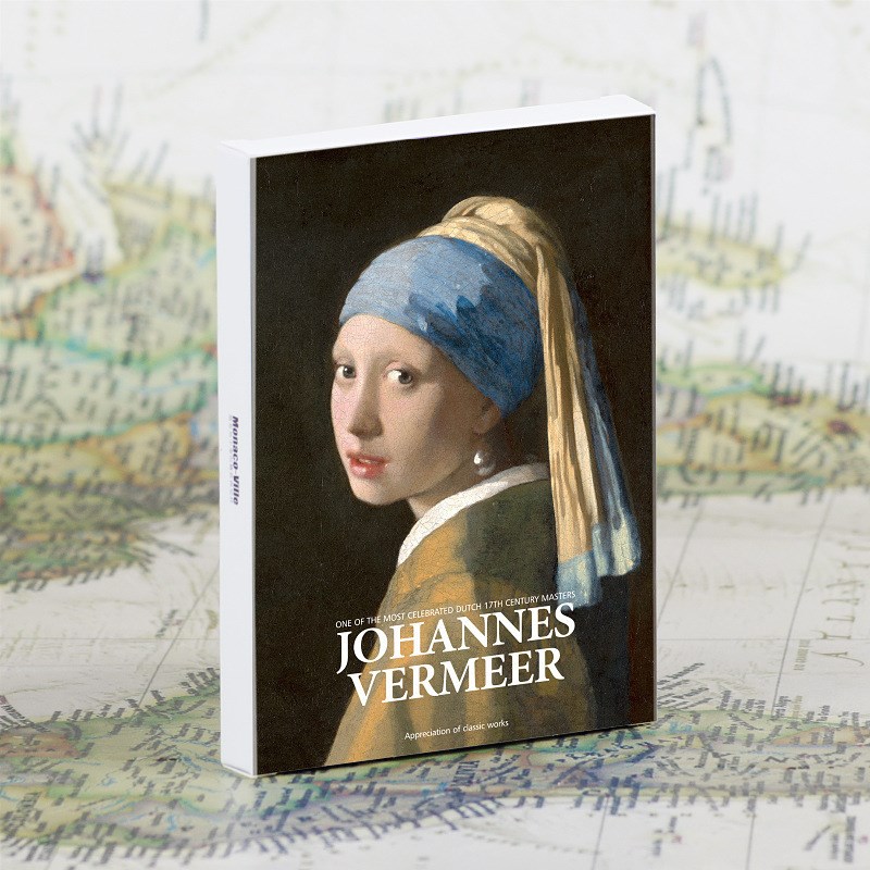 速发复古风欧式古典装画盒油明信片印象邮局创意节日祝光贺卡月福